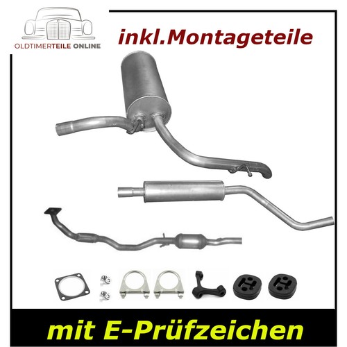 Auspuff set für - auspuff,