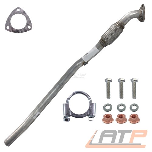 Abgasrohr hosenrohr vorne set - abgasrohr,